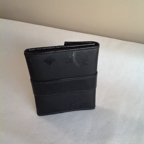 Unisex Amazing MCM Monogram Small Wallet Card ID Case - Picture 4 of 12